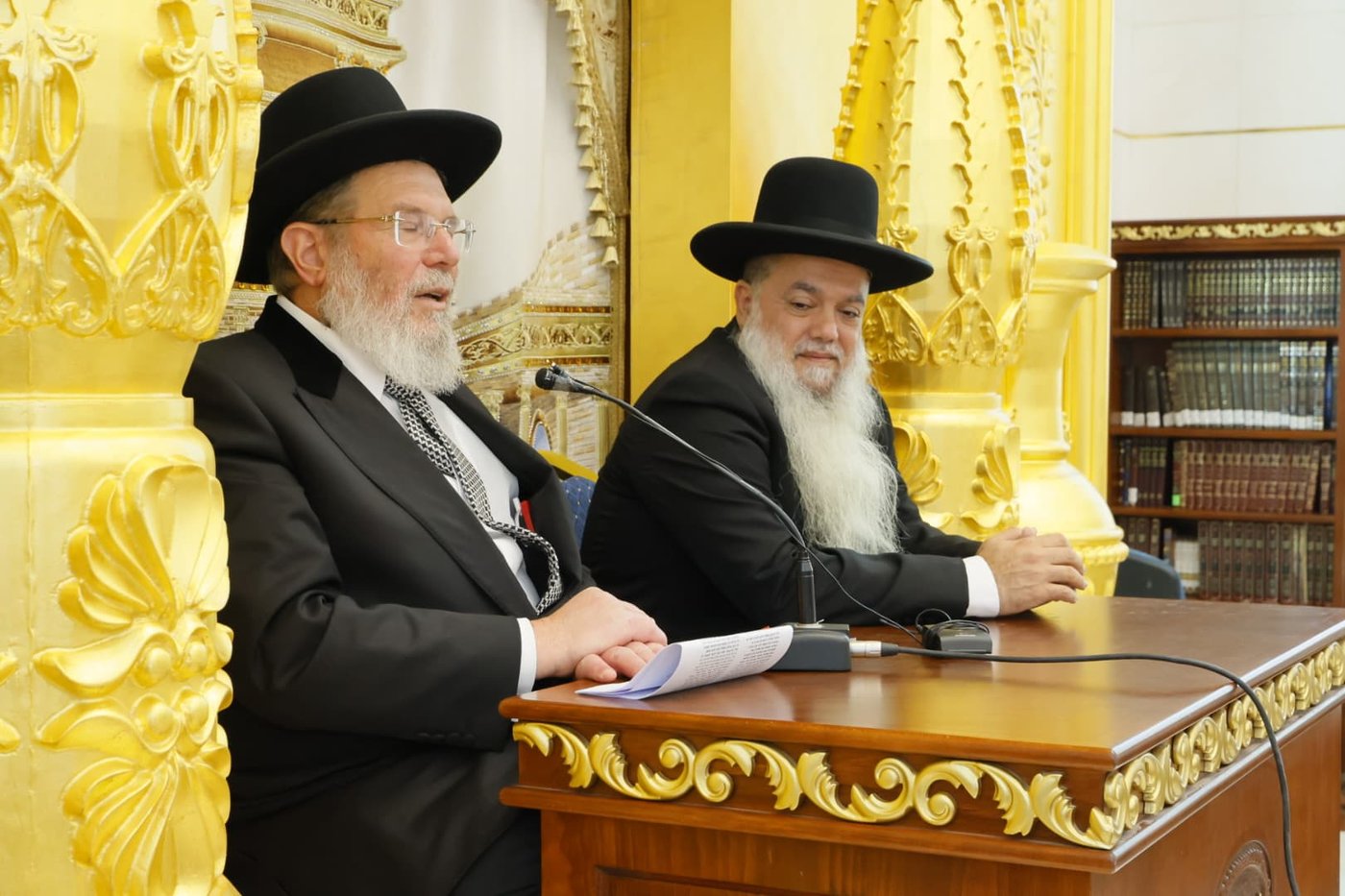 הגר"ק בר בביקור במוסדותיו של הגר"י כהן