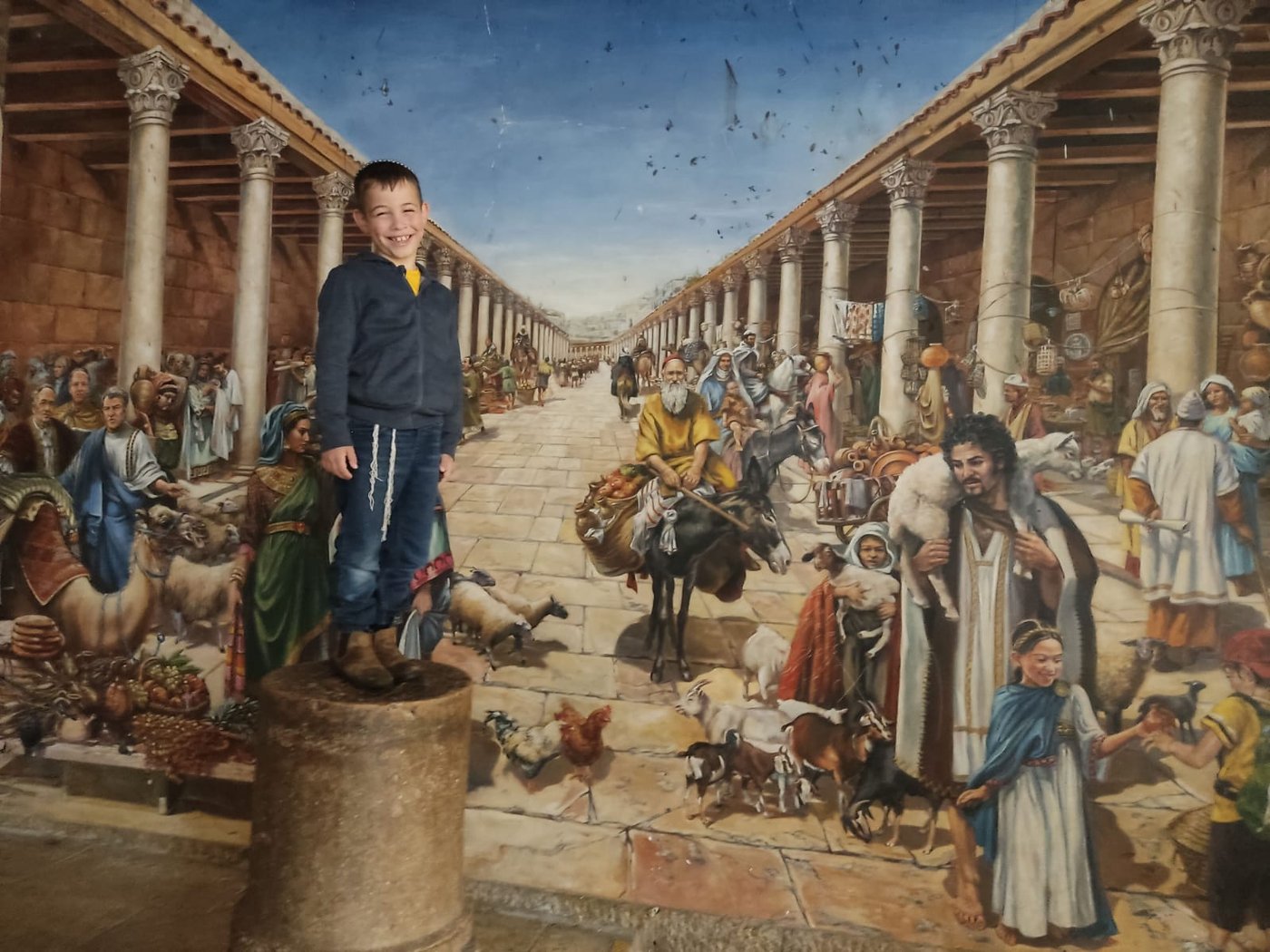 ציור העיר העתיקה בירושלים