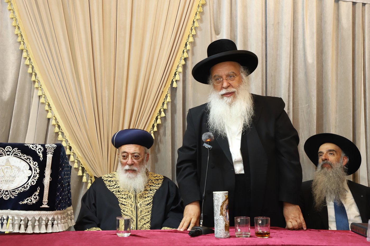 עצרת מספד לזכרו של זקן המקובלים רבי שלום שמואלי זי"ע