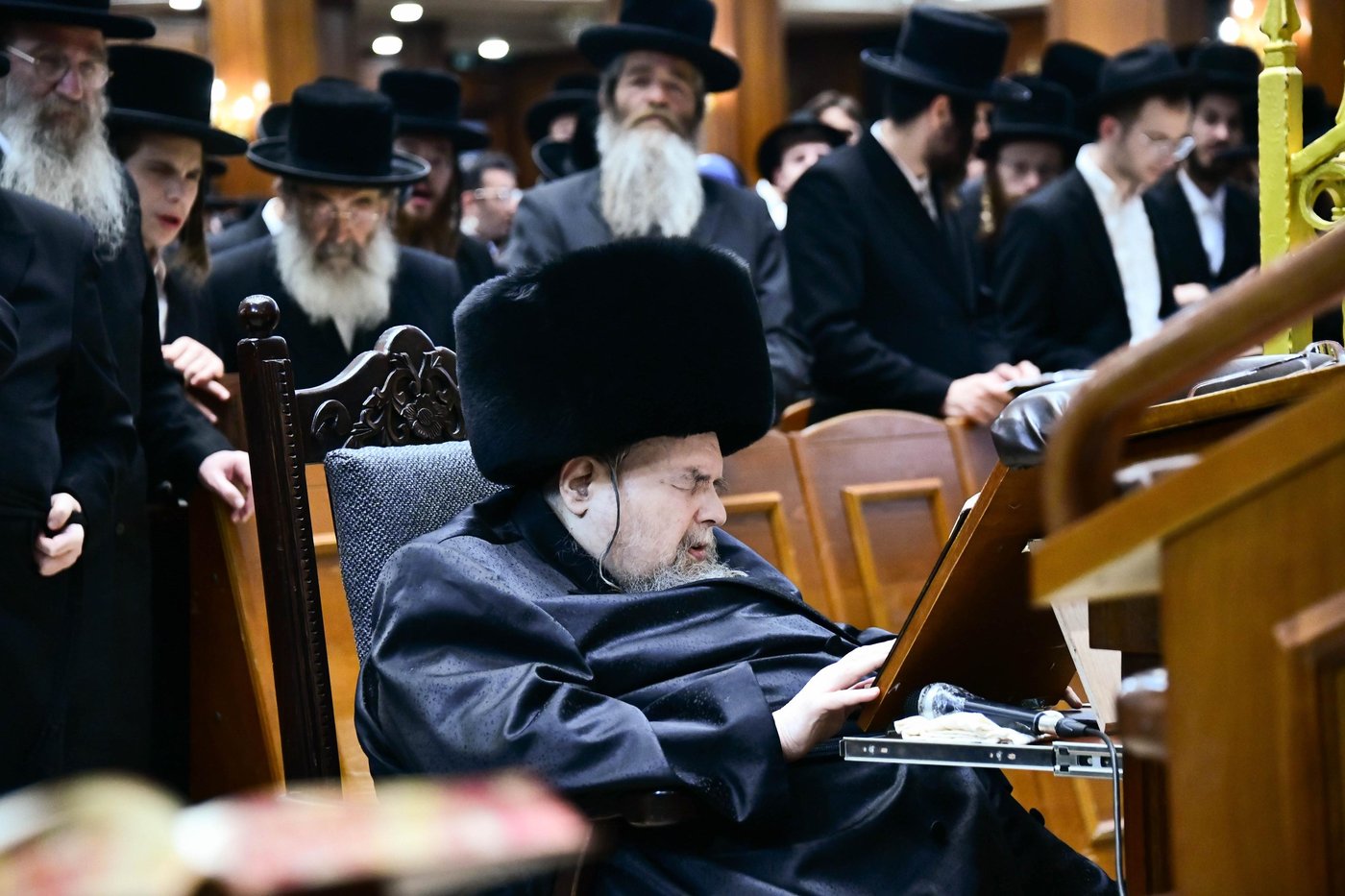 האדמו"ר מבעלזא בספירת העומר