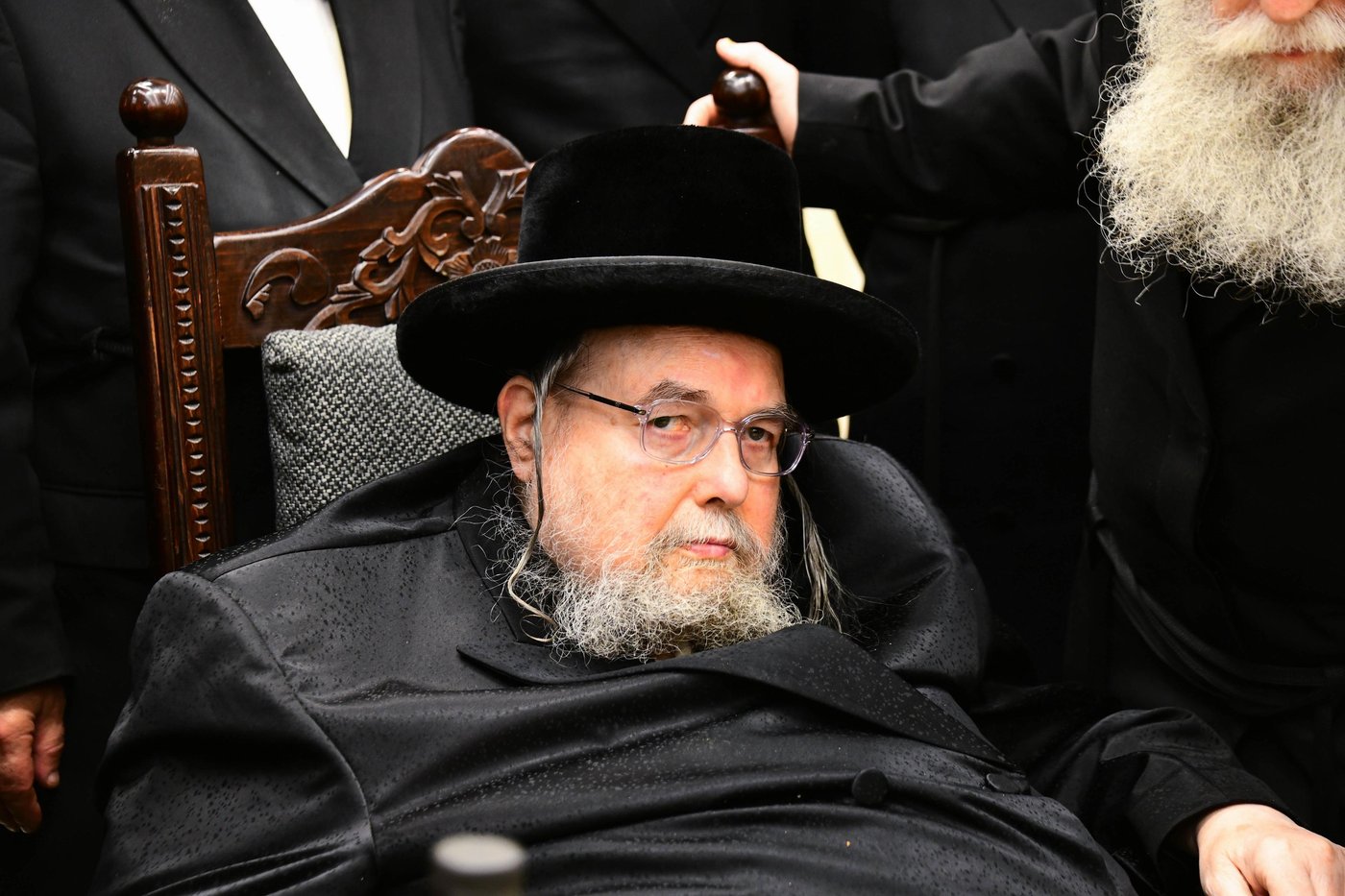 האדמו"ר מבעלזא אחר ספירת העומר