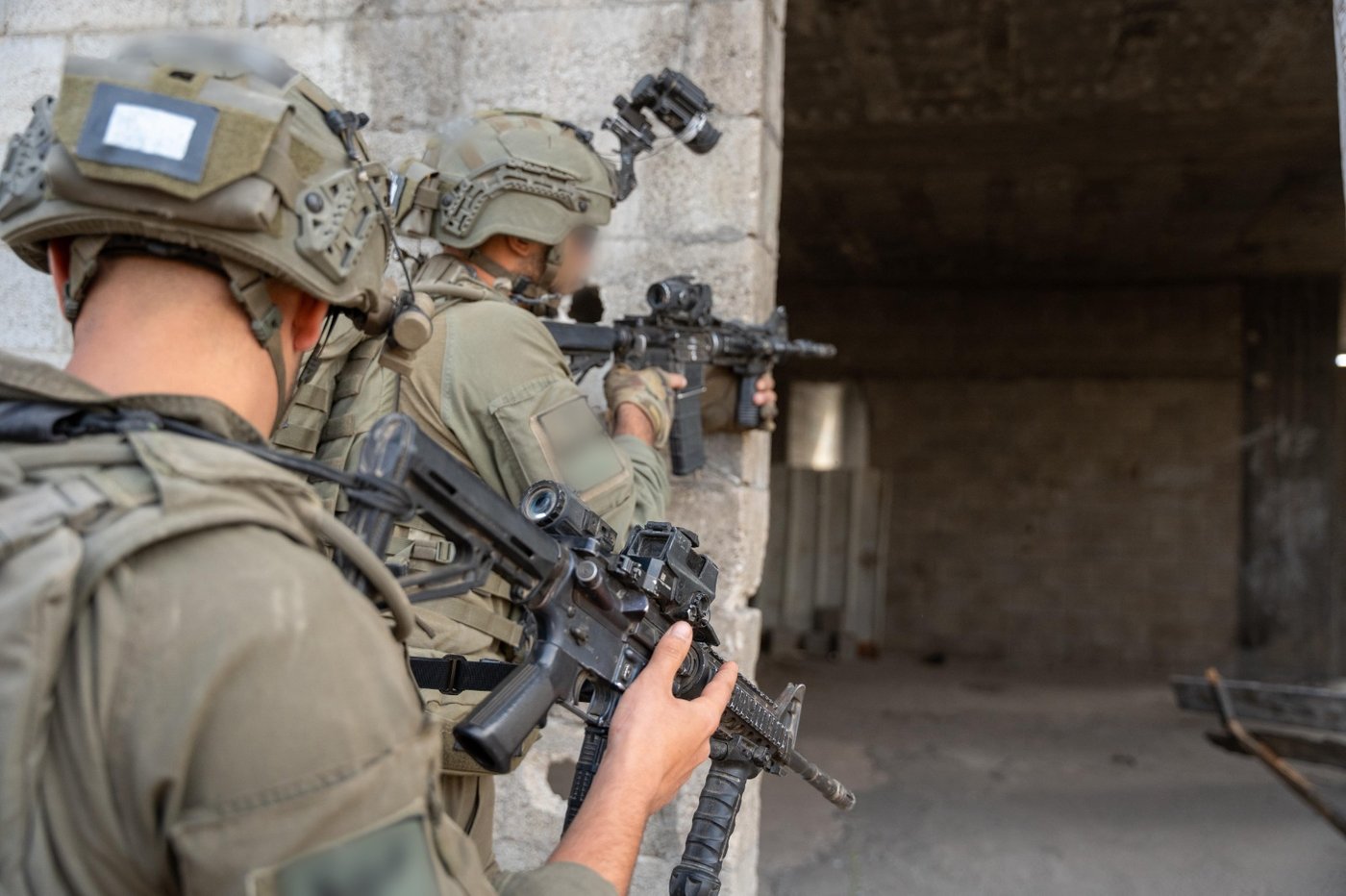 פעילות כוחות צוות הקרב החטיבתי גבעתי ברצועת עזה
