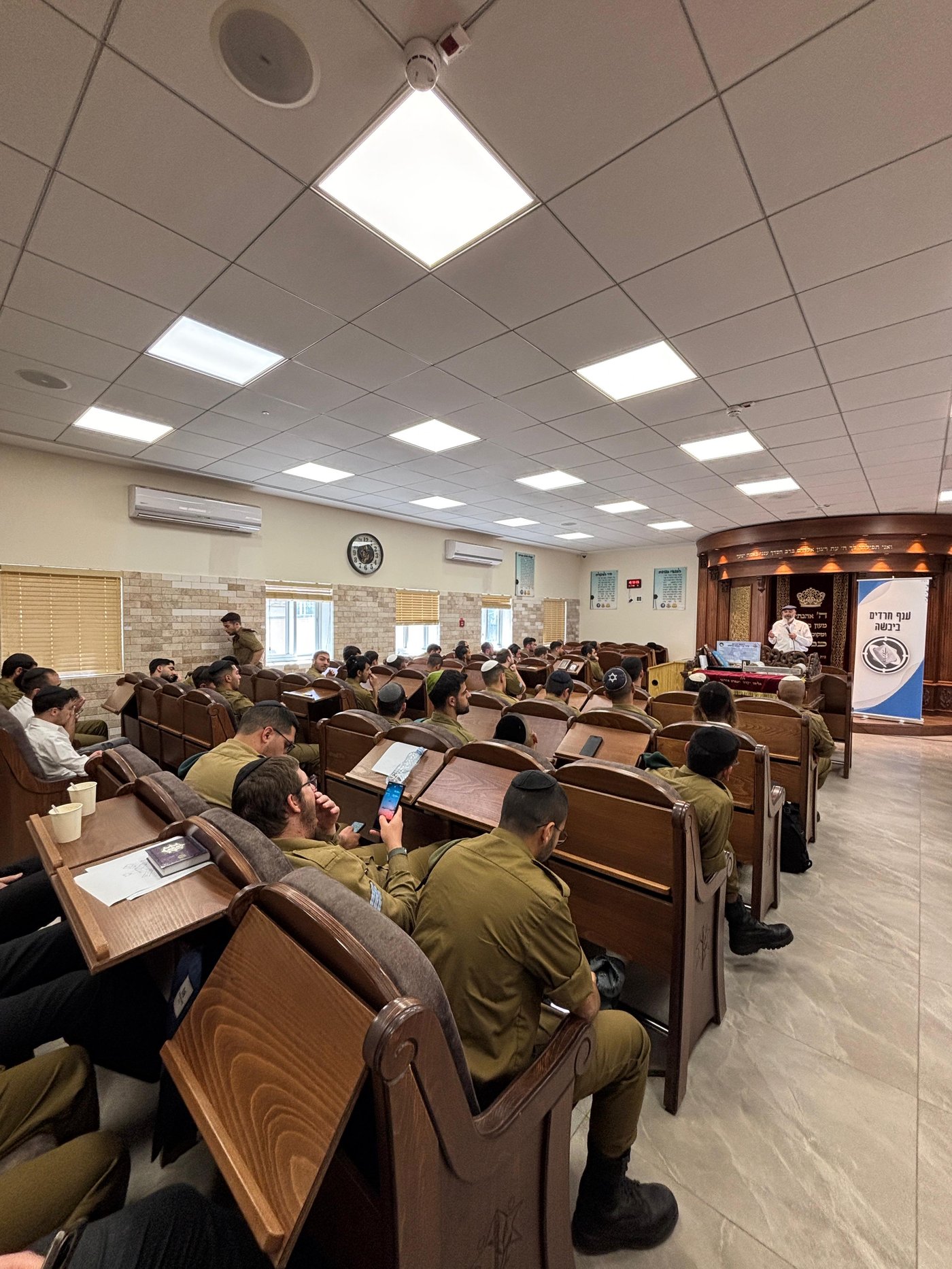 חיילים חרדים ביום הכנה מיוחד לקראת חג השבועות