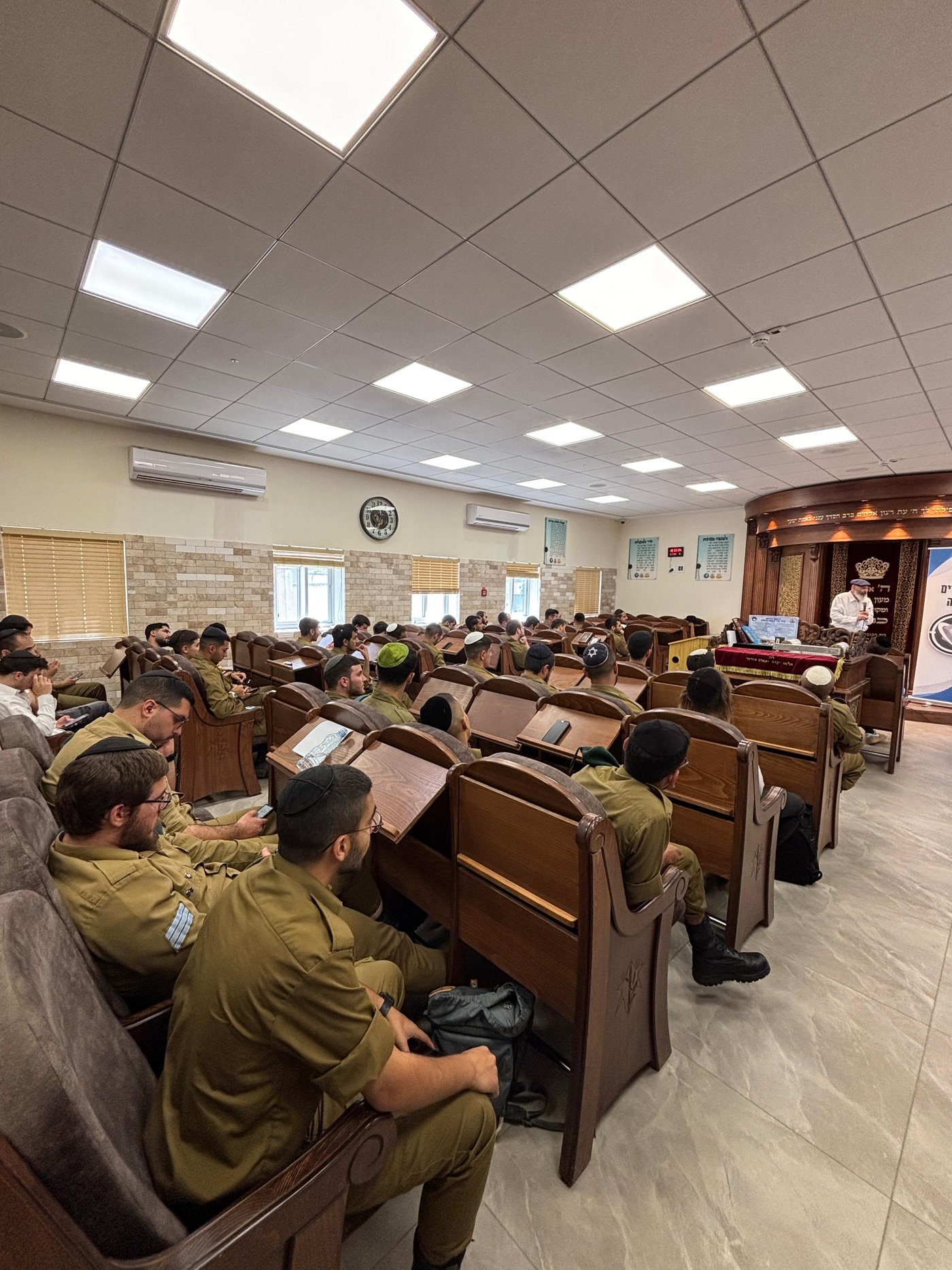 חיילים חרדים ביום הכנה מיוחד לקראת חג השבועות
