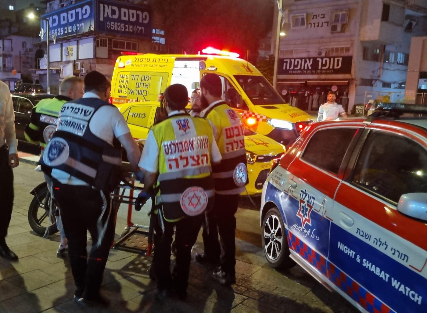 זירת האירוע, הלילה