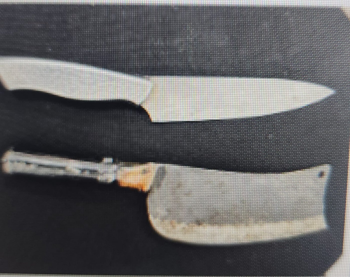 המצ'טה שבה השתמש בתוקף