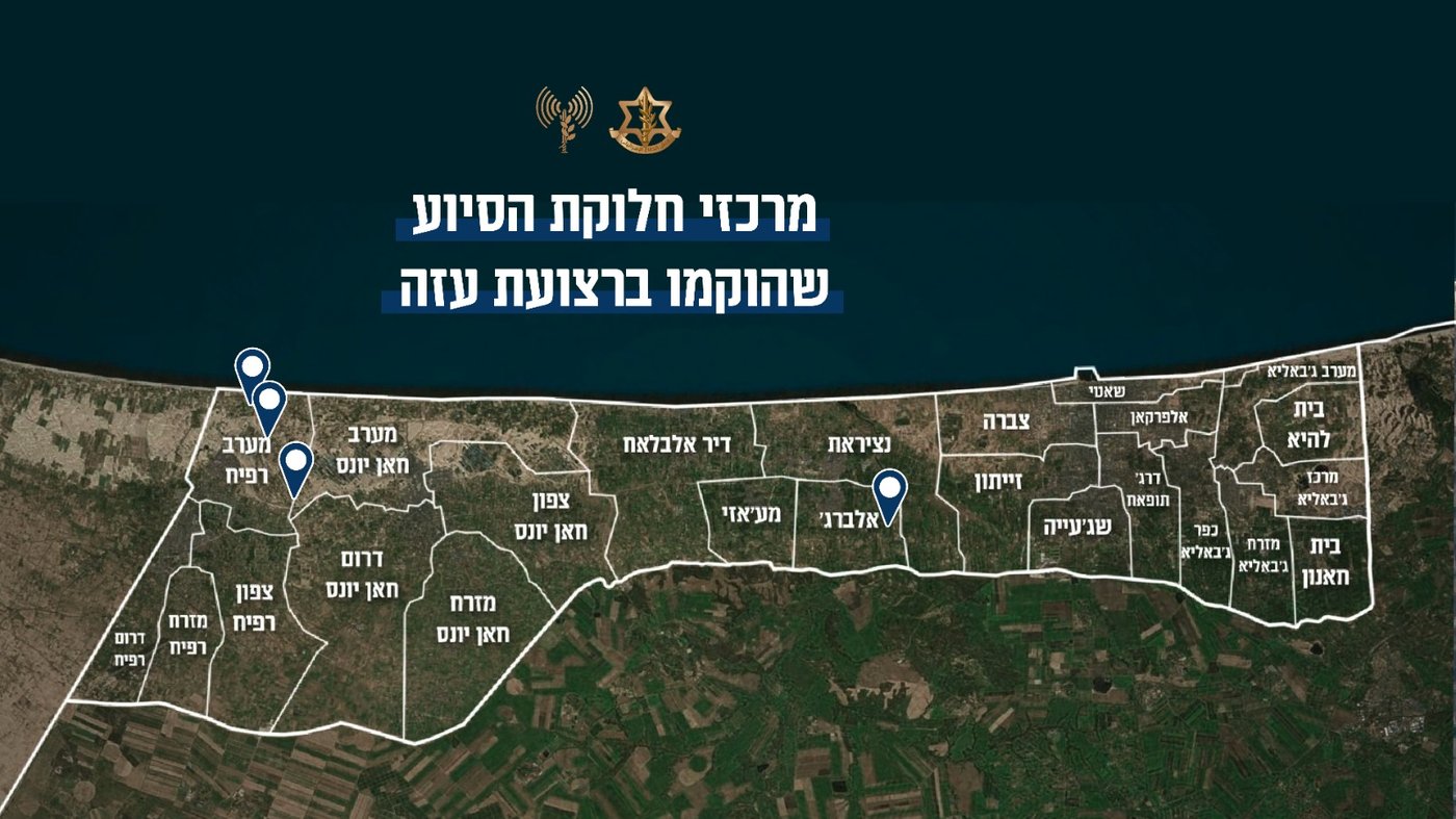 מתחמי הסיוע ההומניטרי