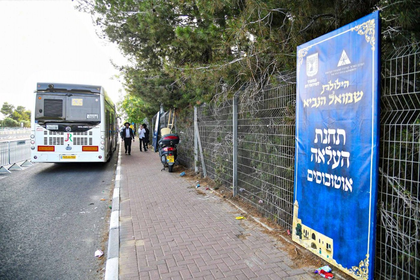 מראות ההילולא בקבר שמואל הנביא