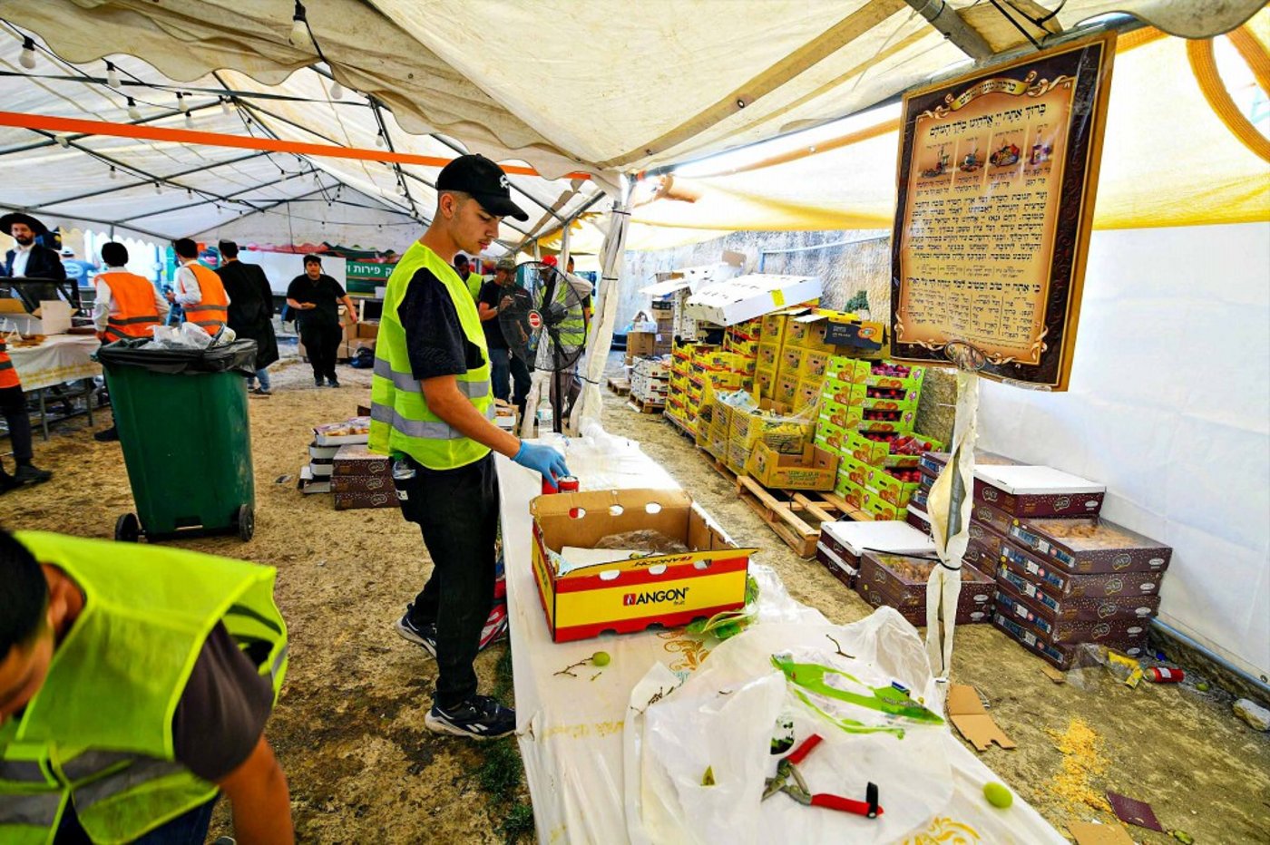 מראות ההילולא בקבר שמואל הנביא