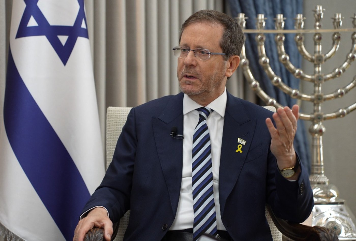 הנשיא יצחק הרצוג בריאיון ל'כיכר השבת'