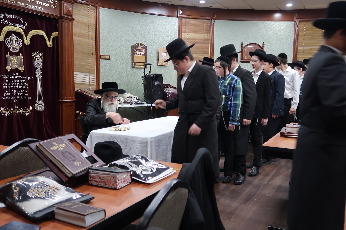 האדמו"ר מקאשוי בביקור בלוס אנג'לס 