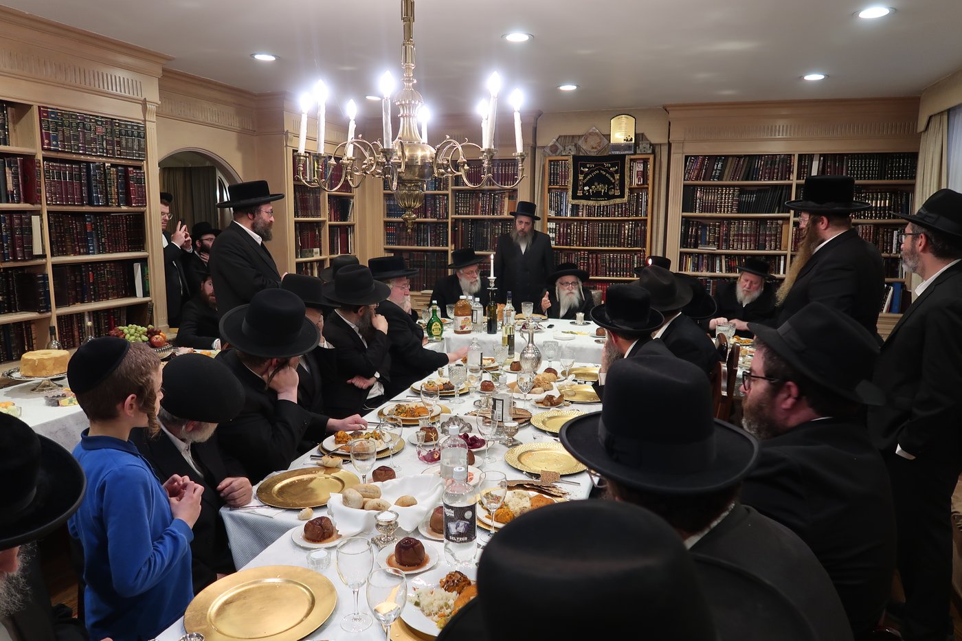 האדמו"ר מקאשוי בביקור בלוס אנג'לס 