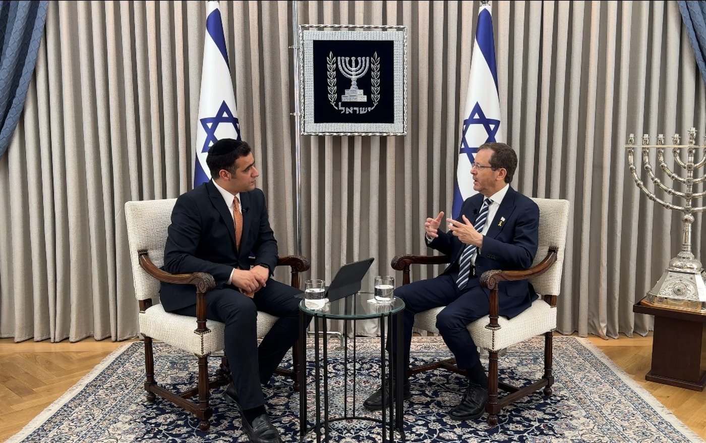 הנשיא יצחק הרצוג בריאיון מיוחד לישי כהן