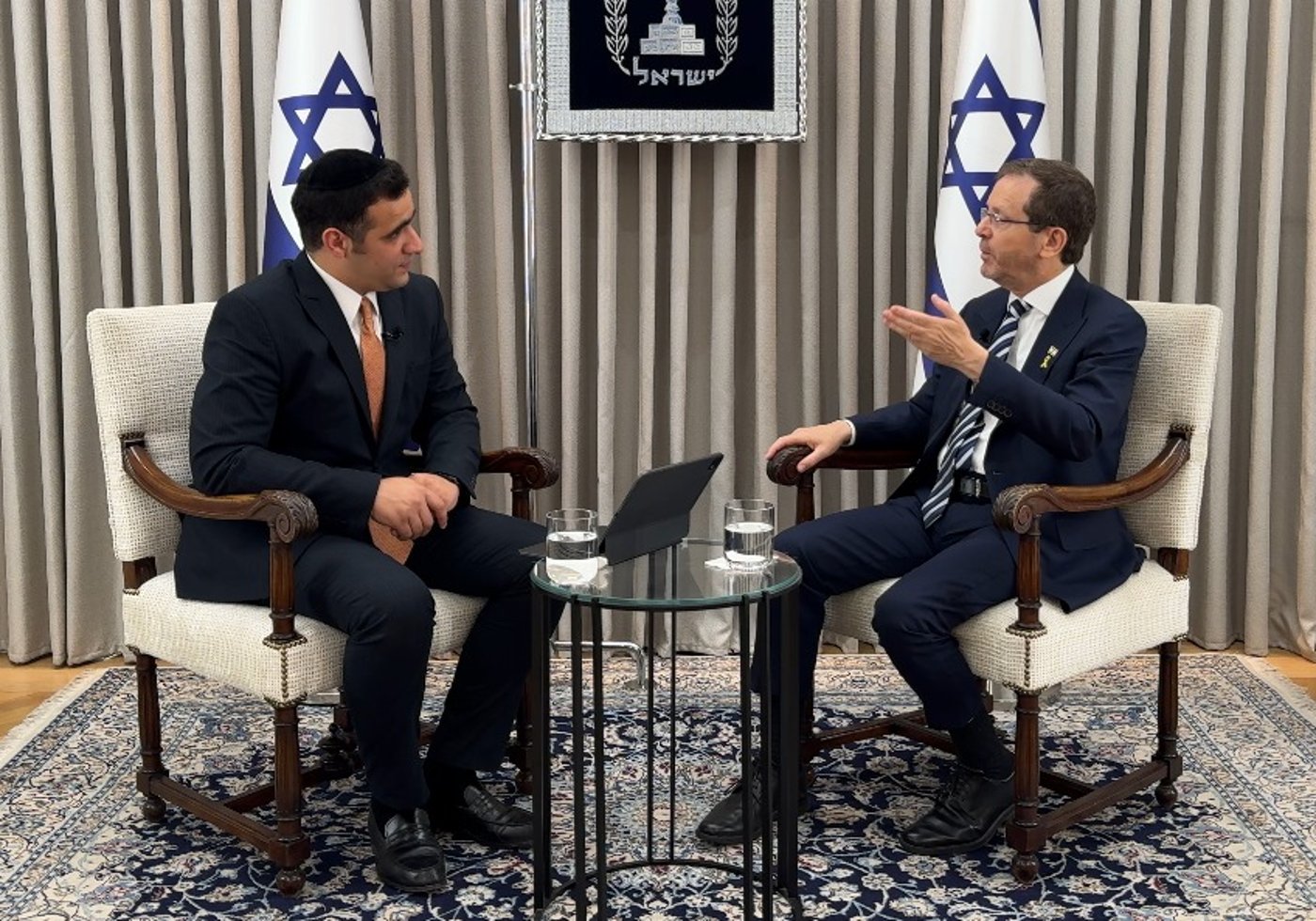 הנשיא יצחק הרצוג בריאיון מיוחד לישי כהן