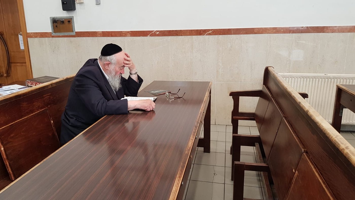 ר' משה מושקוביץ ז"ל, הוגה על התורה בביהמ"ד ויז'ניץ באנטווערפן