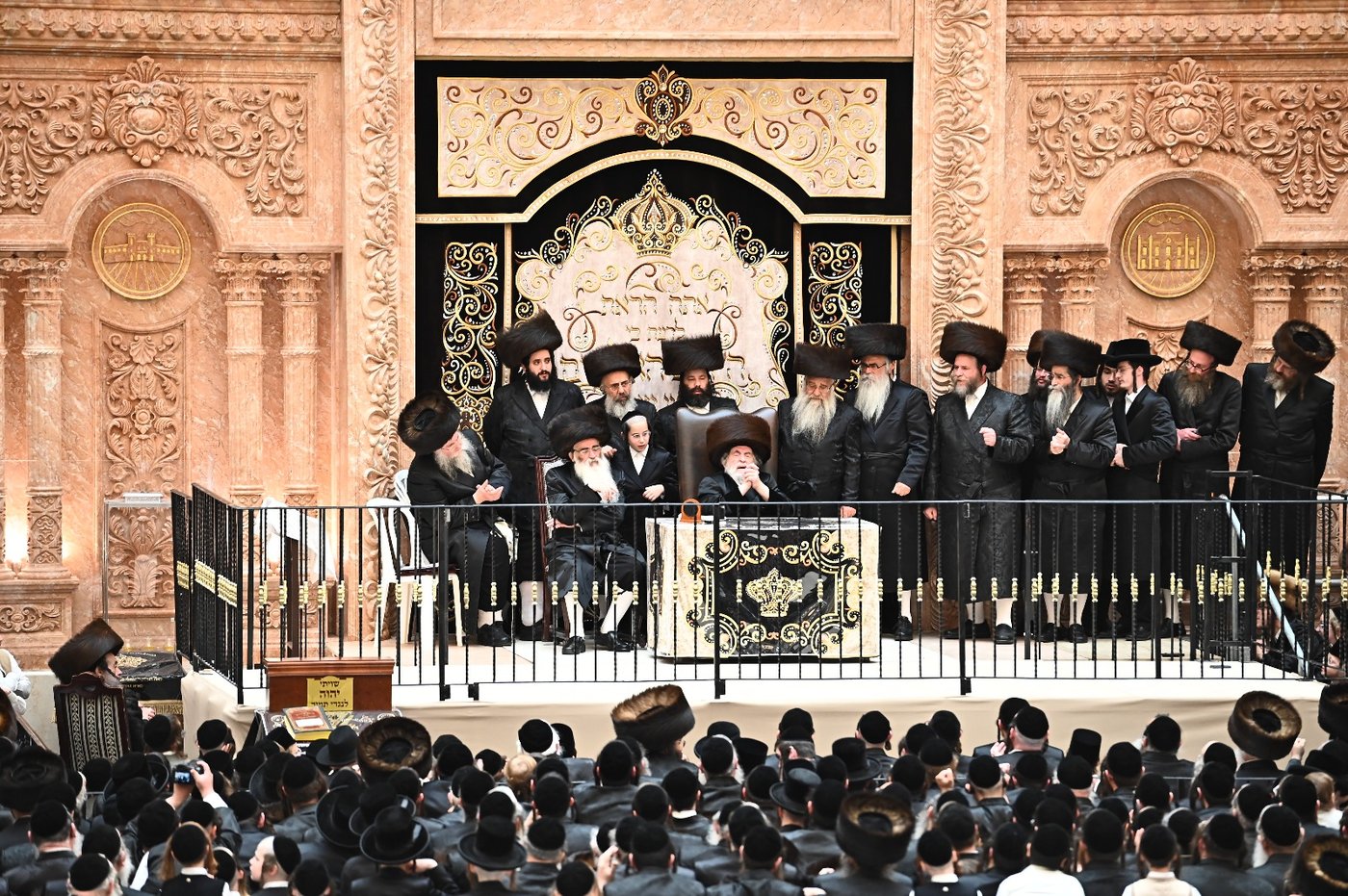 האדמו"ר מויז'ניץ בספירת העומר מ"ט בעומר