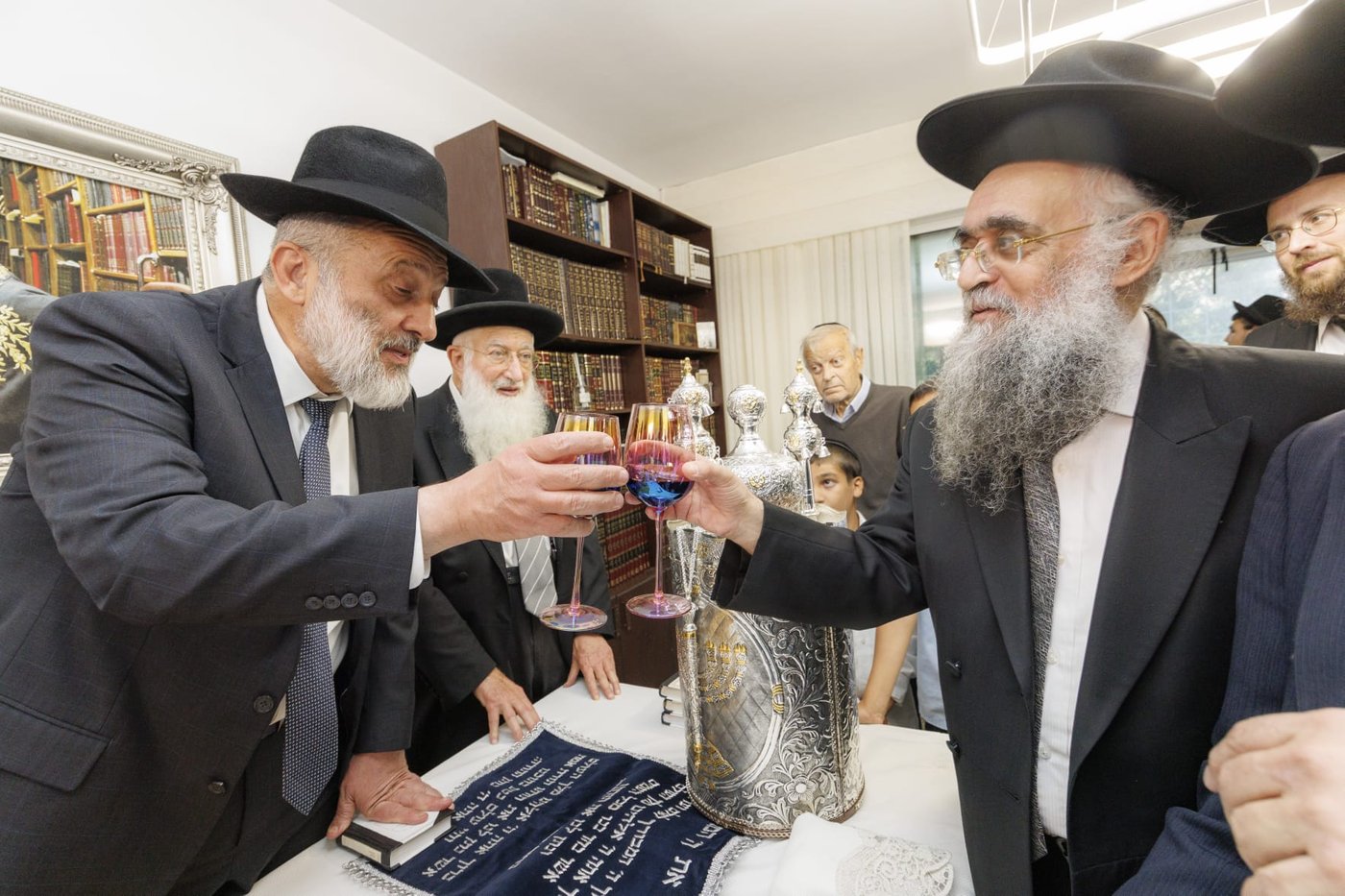 הכנסת ספר תורה, וחנוכת הבית לבית המדרש "חזון עובדיה" בגבעת זאב