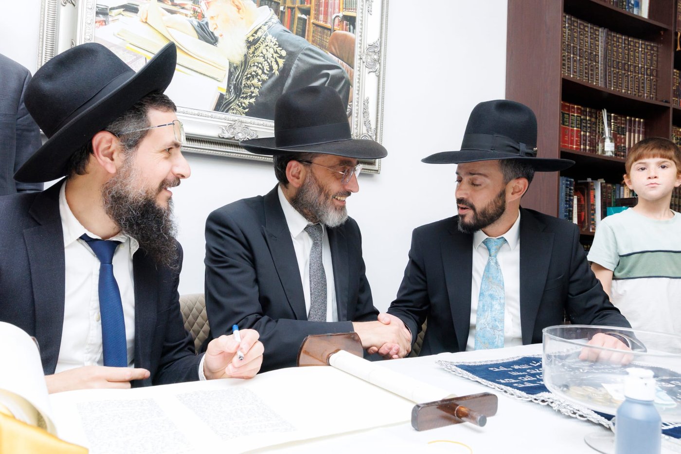 הכנסת ספר תורה, וחנוכת הבית לבית המדרש "חזון עובדיה" בגבעת זאב