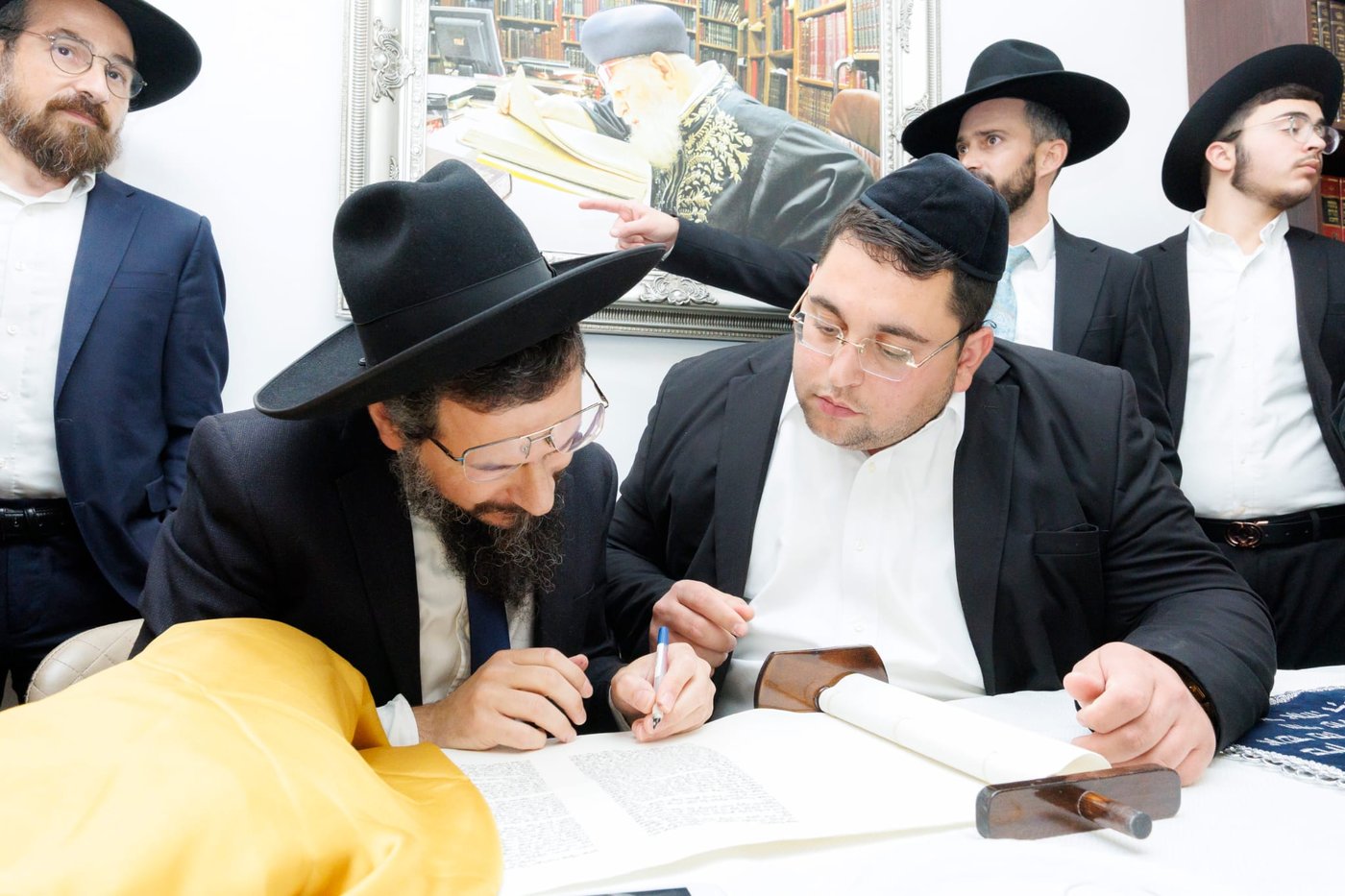 הכנסת ספר תורה, וחנוכת הבית לבית המדרש "חזון עובדיה" בגבעת זאב