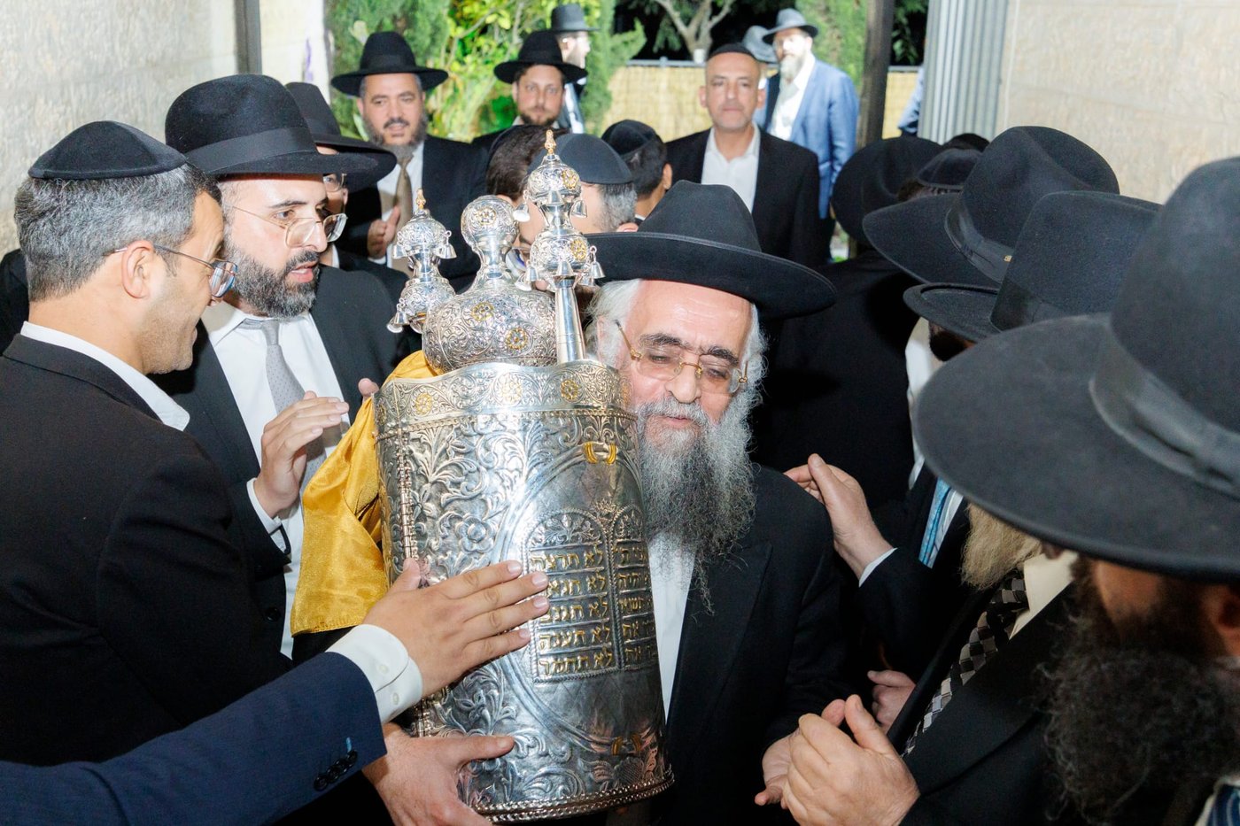 הכנסת ספר תורה, וחנוכת הבית לבית המדרש "חזון עובדיה" בגבעת זאב