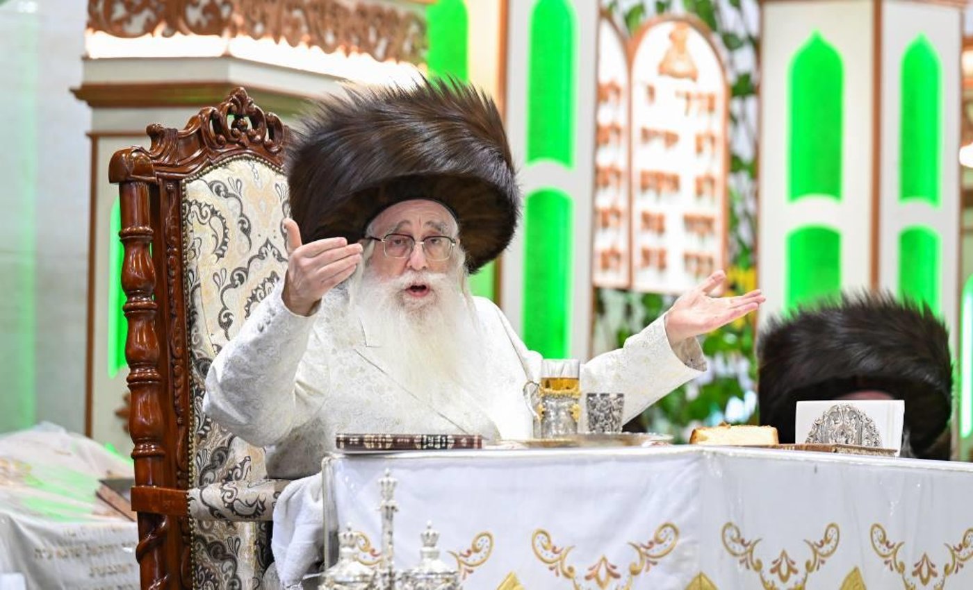 חג השבועות בחצה"ק צאנז