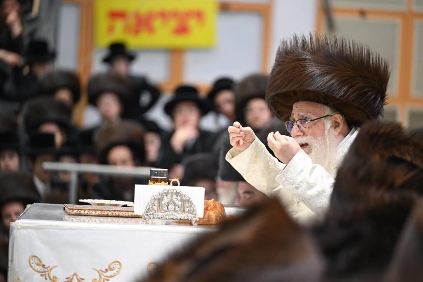 חג השבועות בחצה"ק צאנז