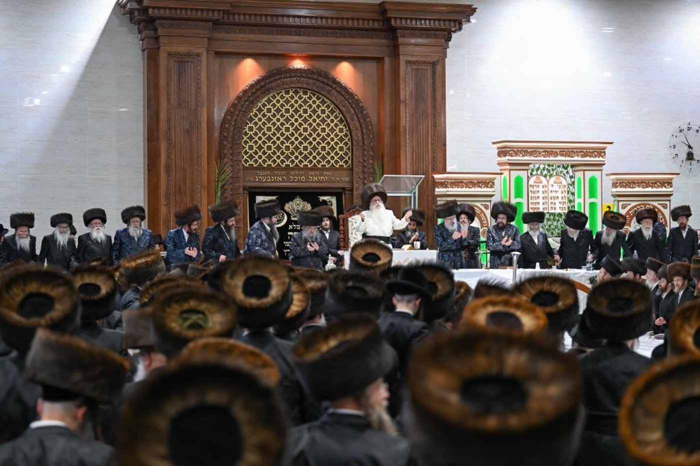 חג השבועות בחצה"ק צאנז