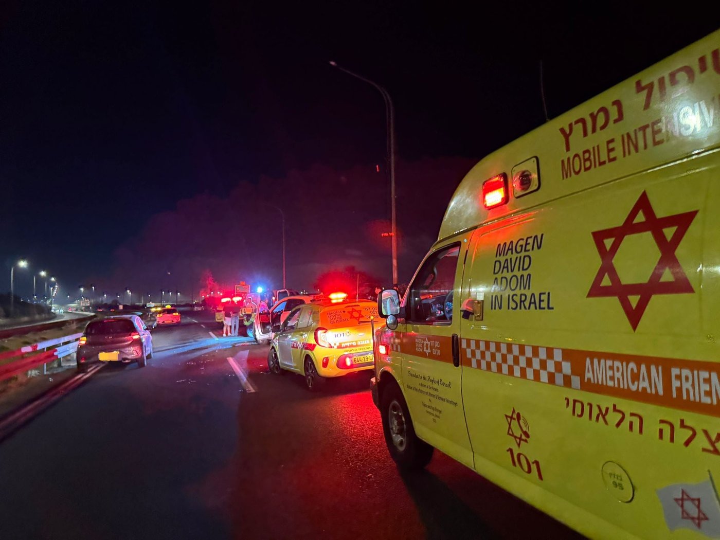 זירת התאונה