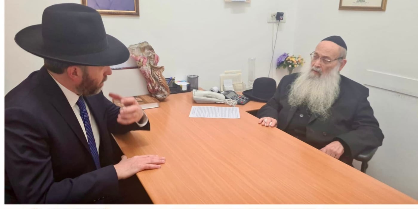 השר לשעבר אטיאס - אצל חבר המועצת הגר"מ מאיה