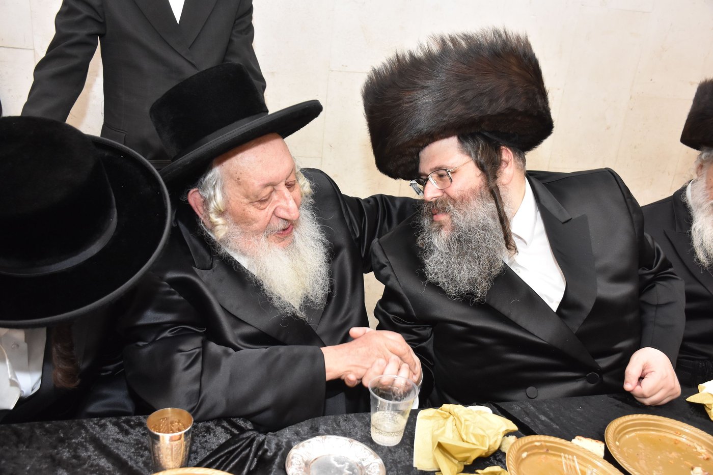 שמחת אירוסי נין האדמו"ר בעל ה"אריה שאג" מצאנז ז'מיגרד
