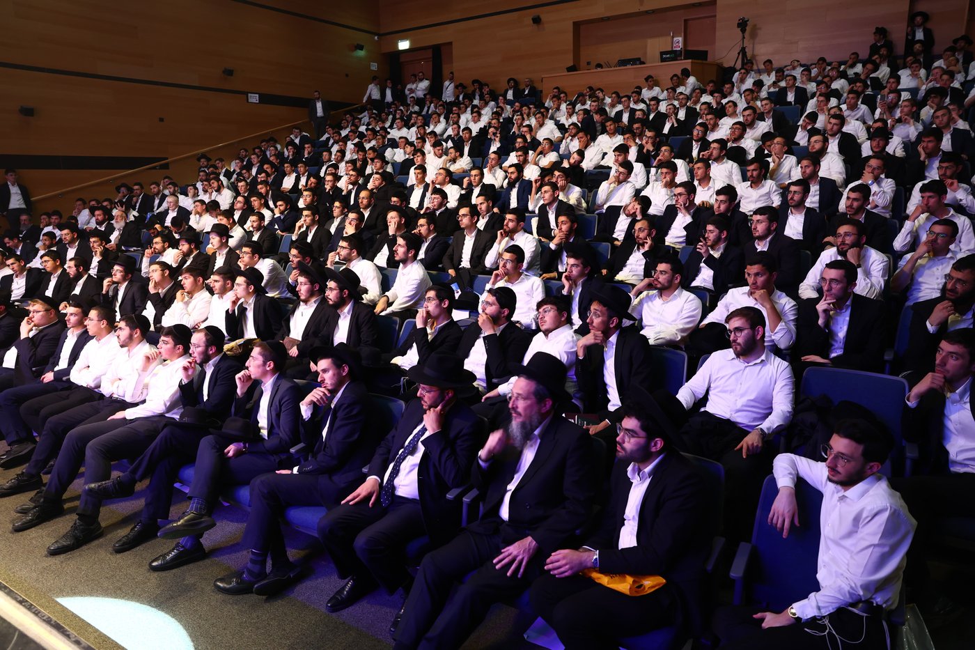 מעמד 'קבלת התורה' לבני הישיבות יוצאי צרפת 
