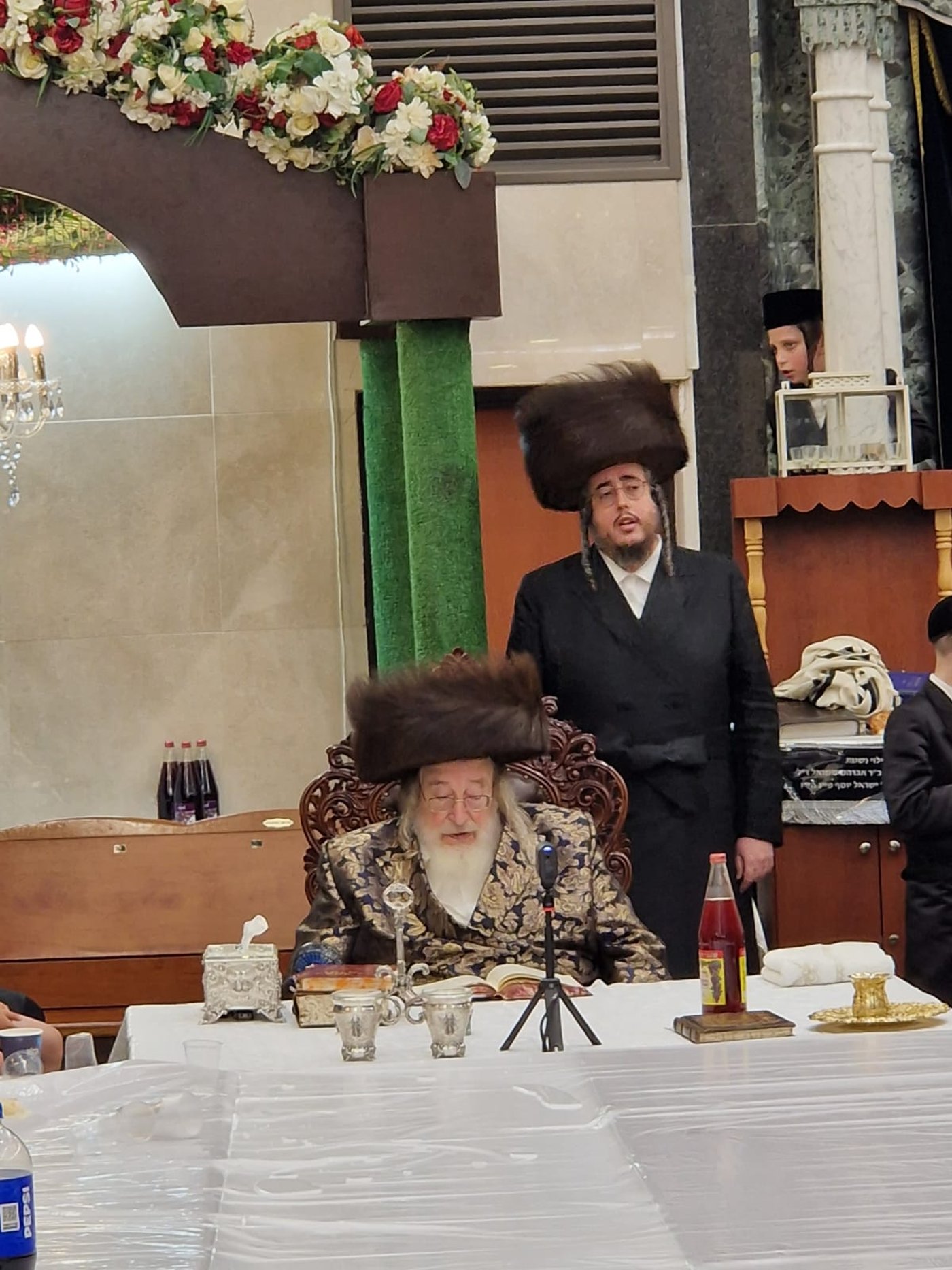 נעילת החג בחצה"ק ספינקא