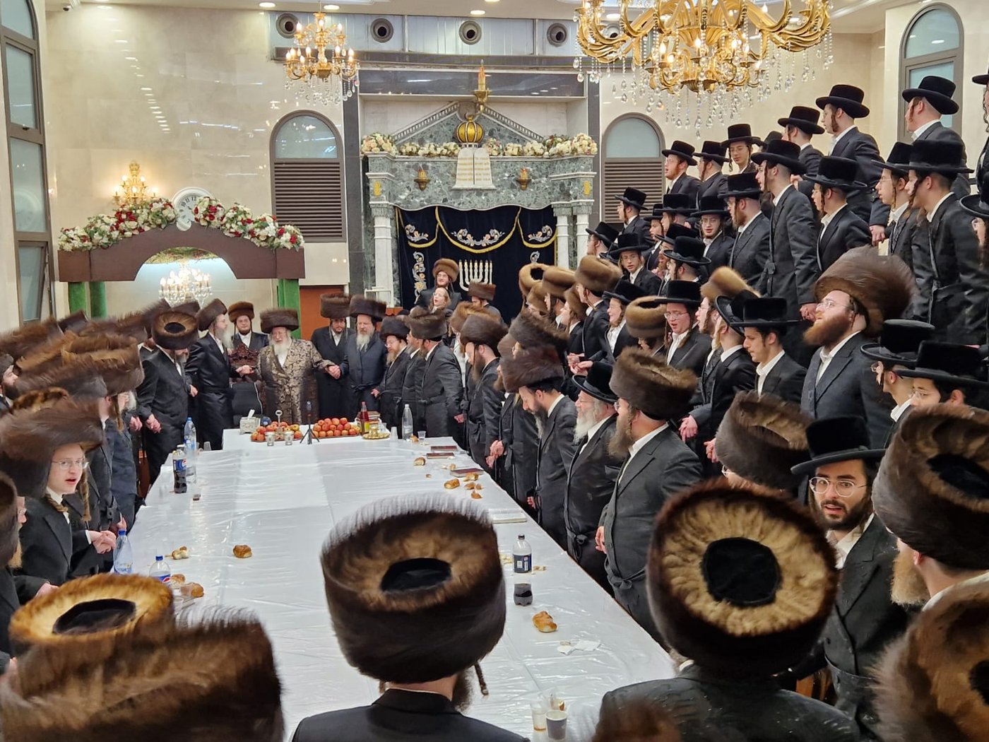 נעילת החג בחצה"ק ספינקא