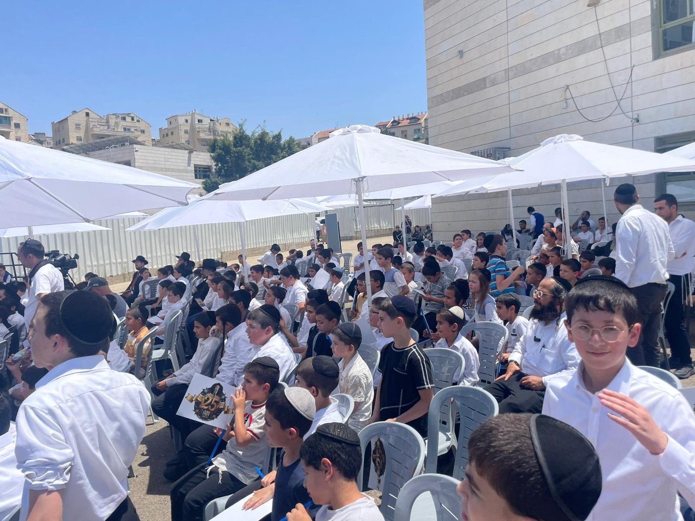 חצי יובל להקמת תלמוד תורה 'סוכת דוד', בבית שמש