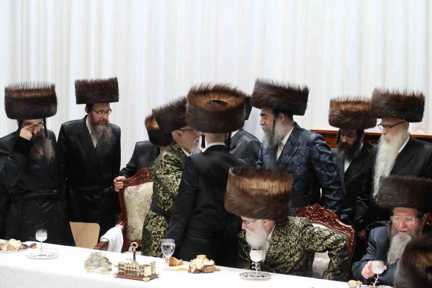 שמחת הברית בחצרות סערט ויזניץ - ויזניץ