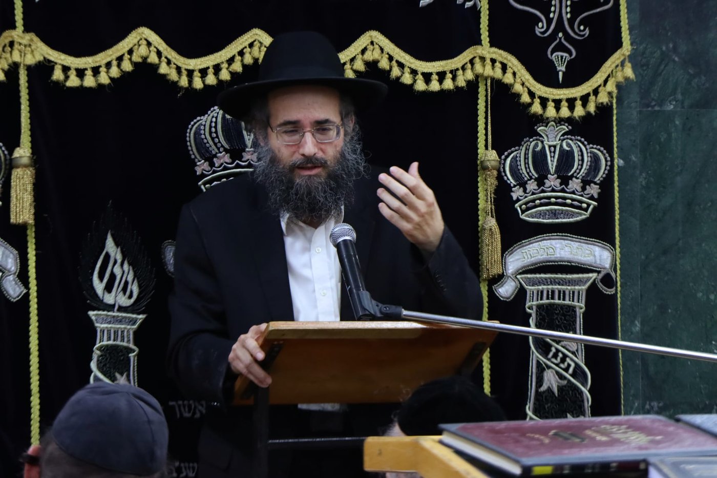 עצרת מספד בישיבת 'משך חכמה'