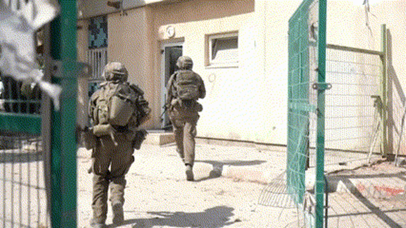 כך פעלו צוות הקרב של חטיבת גולני במנהרה שהתגלתה מתחת לבית החולים | צפו