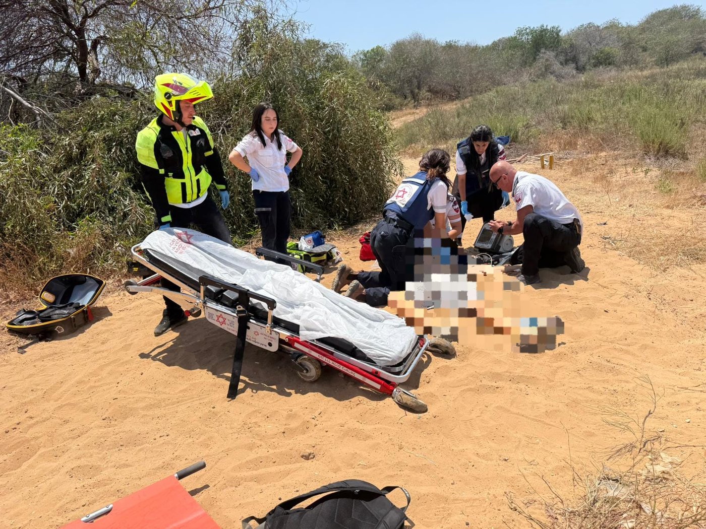אירוע חמור ליד עיר השעשועים במרכז: נער בן 13 נפצע אנושות מירי