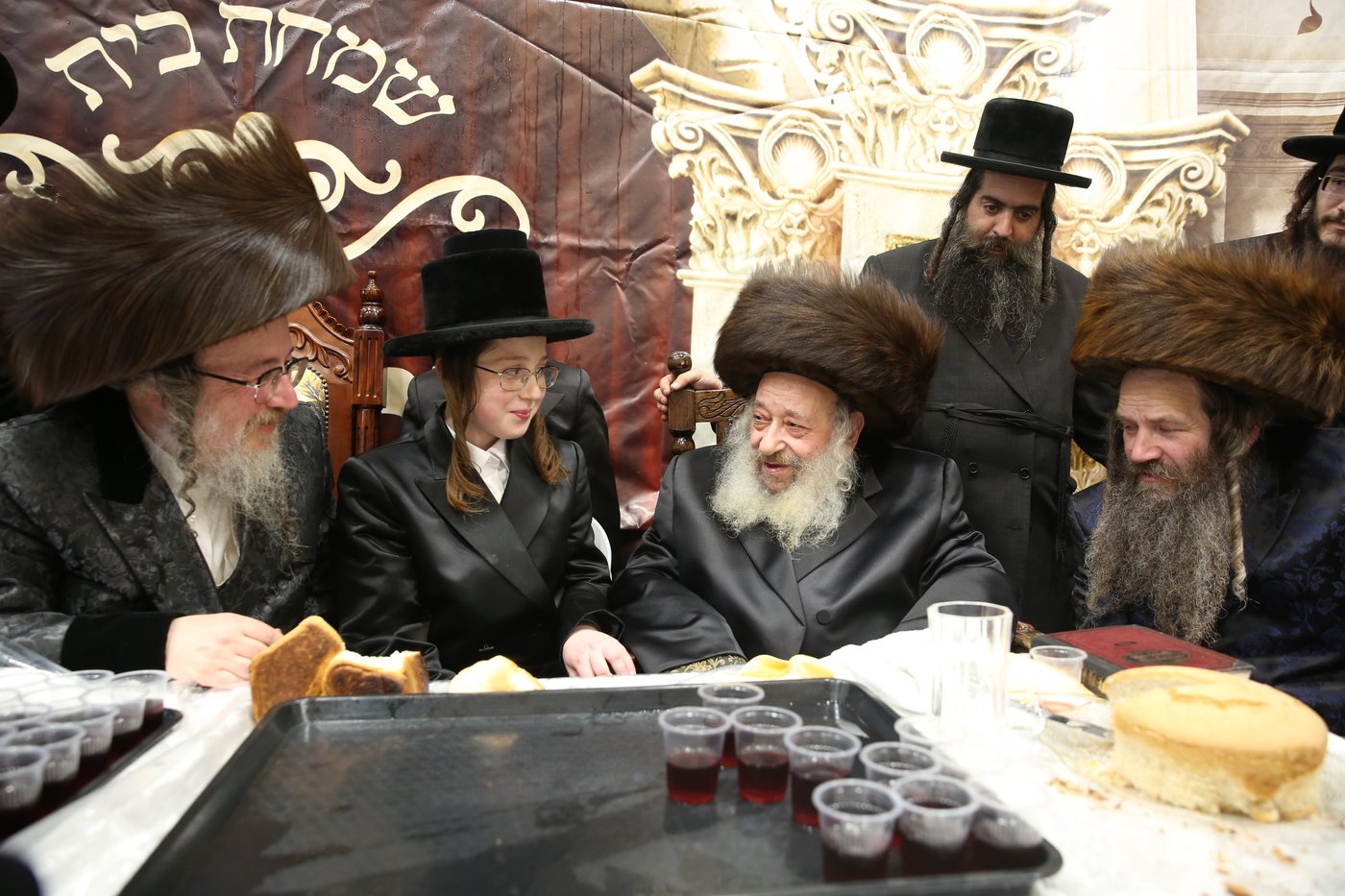 שמחת בר המצווה לנכד האדמו"ר מביאלה ב"ב