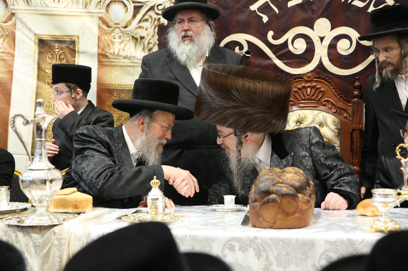 שמחת בר המצווה לנכד האדמו"ר מביאלה ב"ב