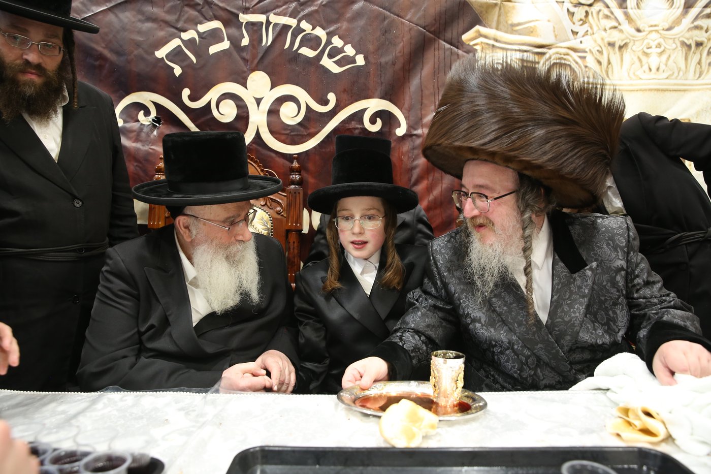שמחת בר המצווה לנכד האדמו"ר מביאלה ב"ב