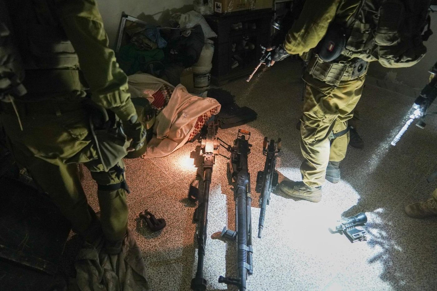 הפעילות אמש בסוריה ותפיסת נשק