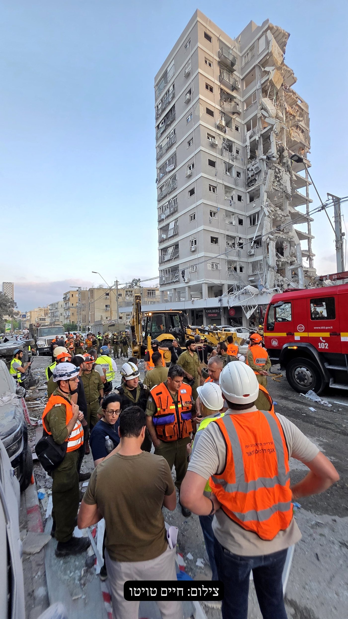 ניסיונות הפינוי והחילוץ בבת-ים