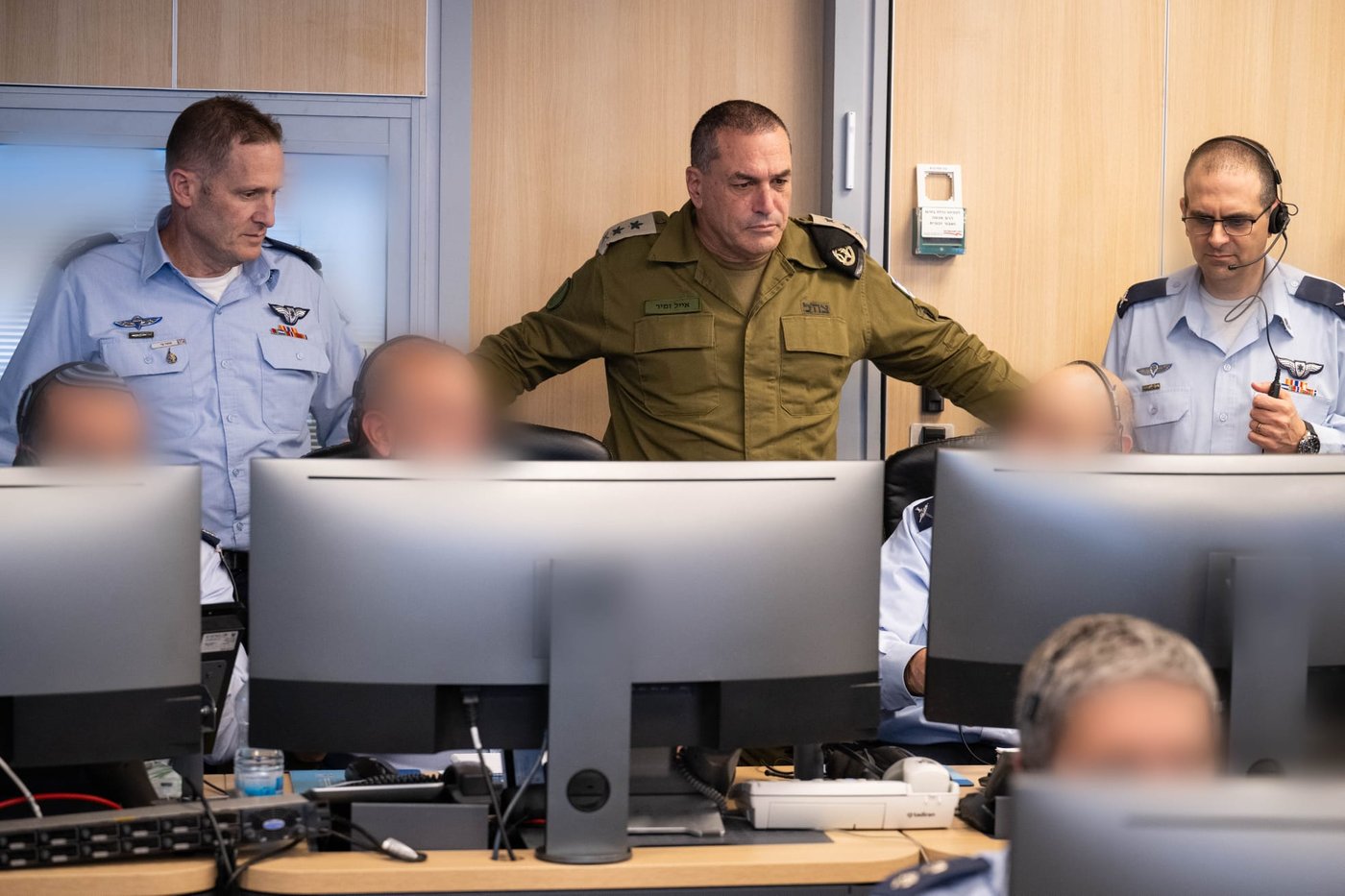 הרמטכ"ל עם לוחמי חיל האוויר
