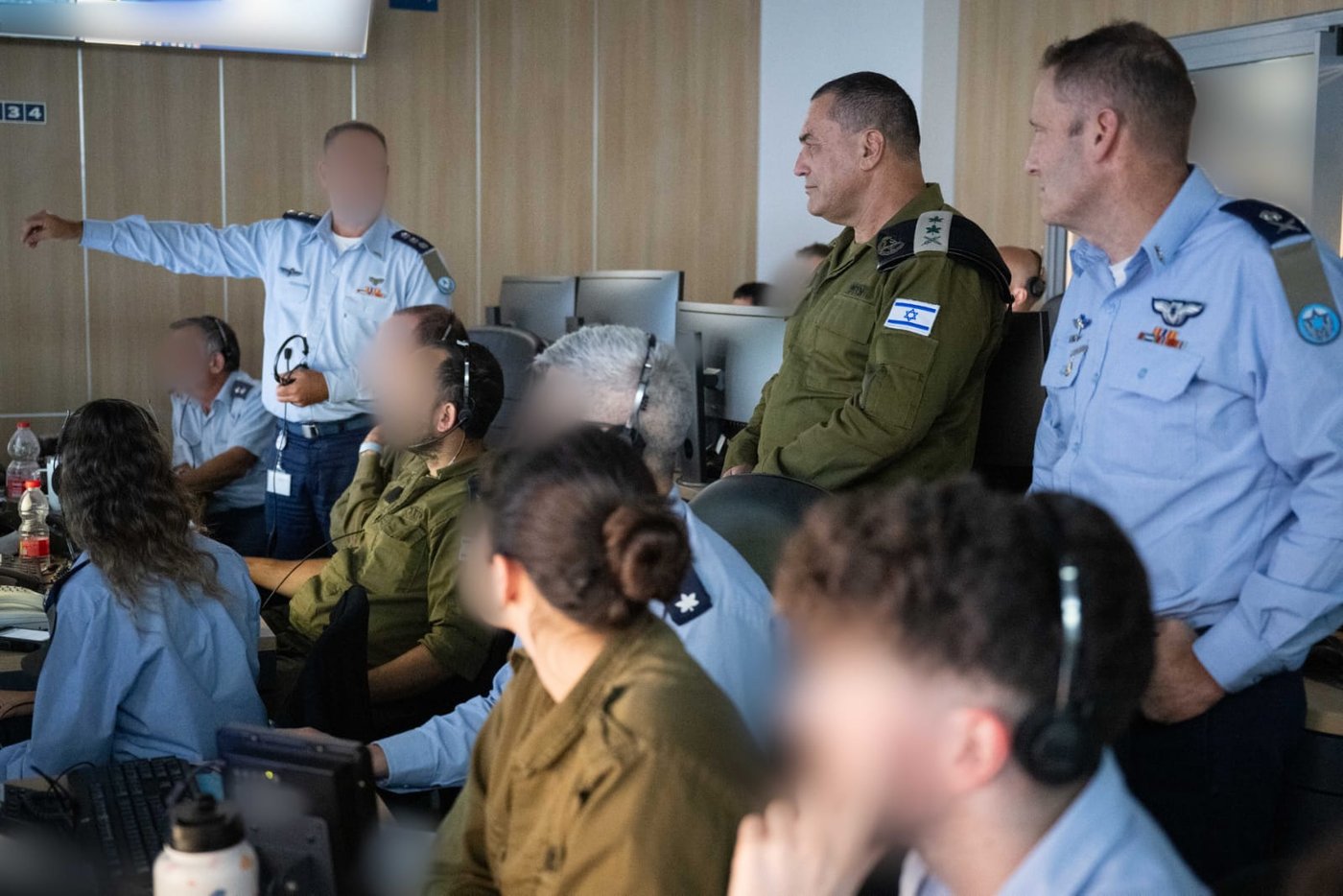 הרמטכ"ל עם לוחמי חיל האוויר