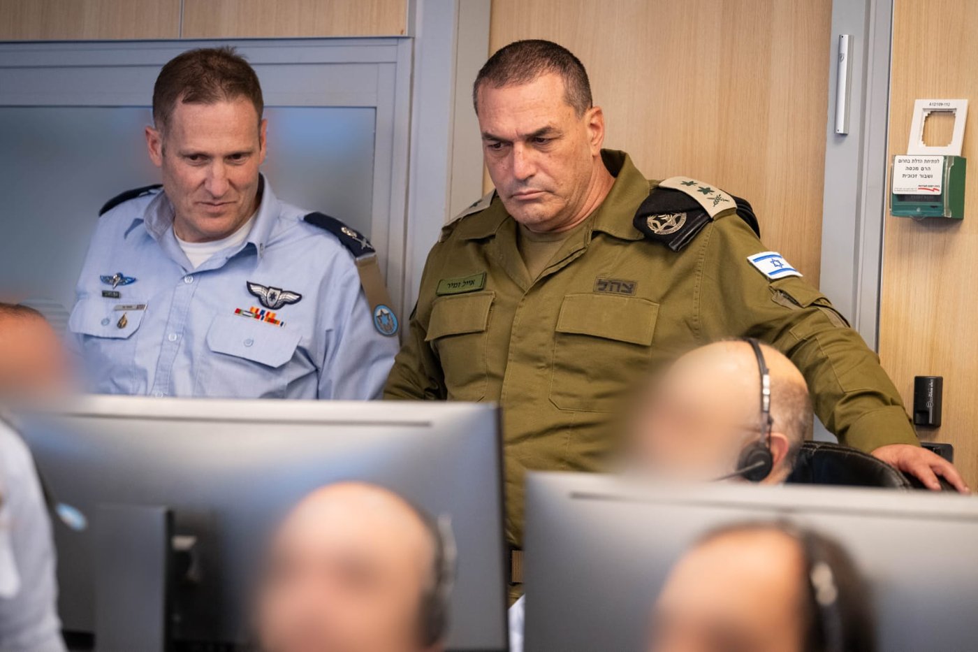 הרמטכ"ל עם לוחמי חיל האוויר