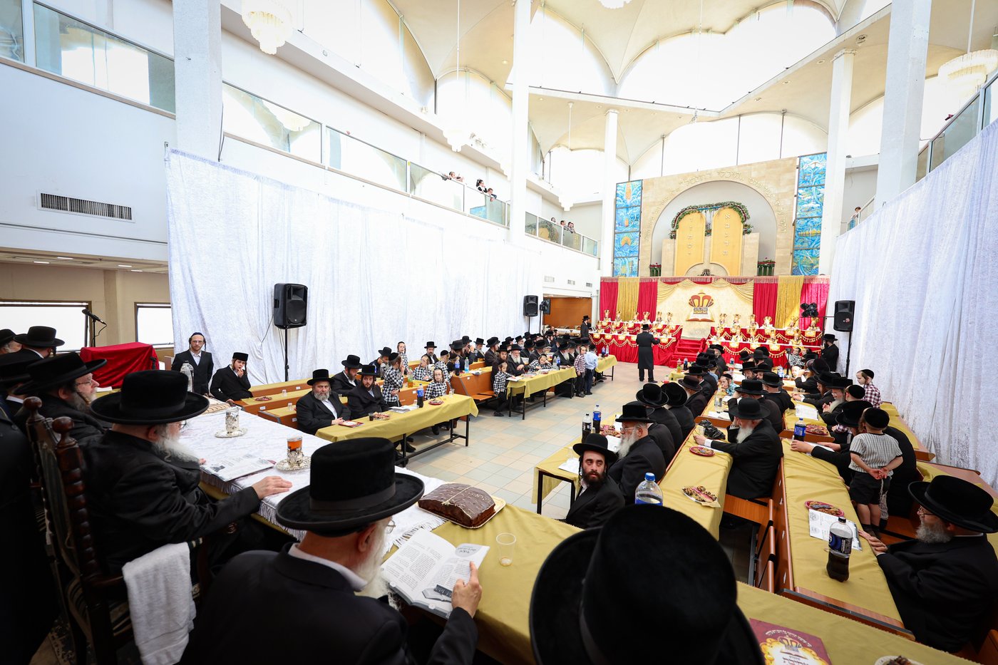 מסיבת חומש בתלמוד תורה נדבורנה