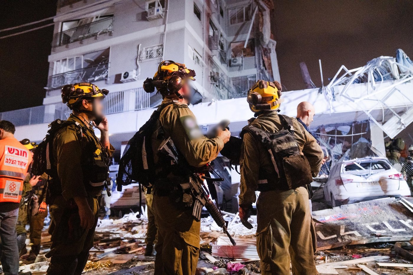 כוחות פיקוד העורף בזירה בבת ים