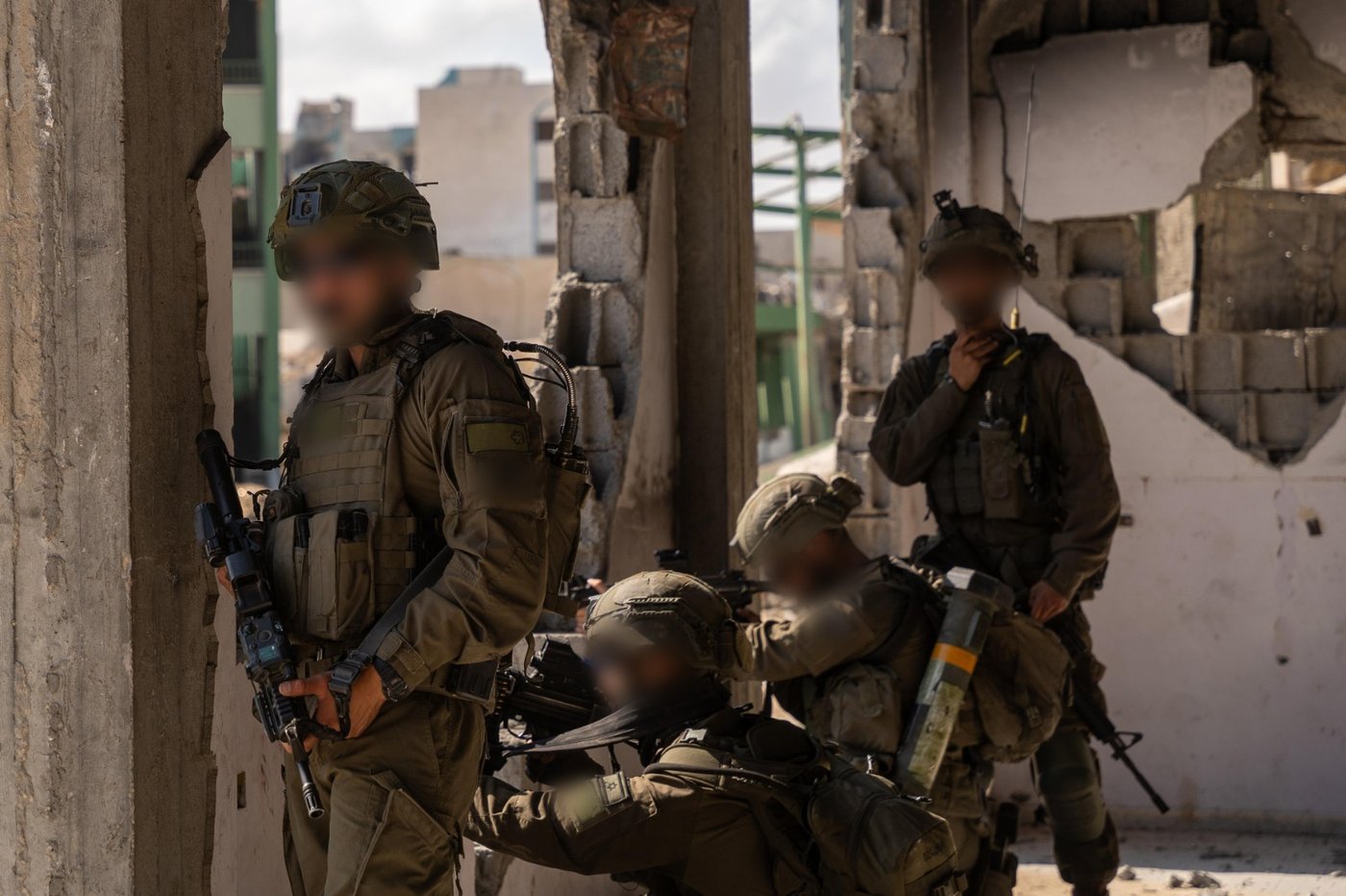 פעילות כוחות חטיבת כפיר במרחב חאן יונס