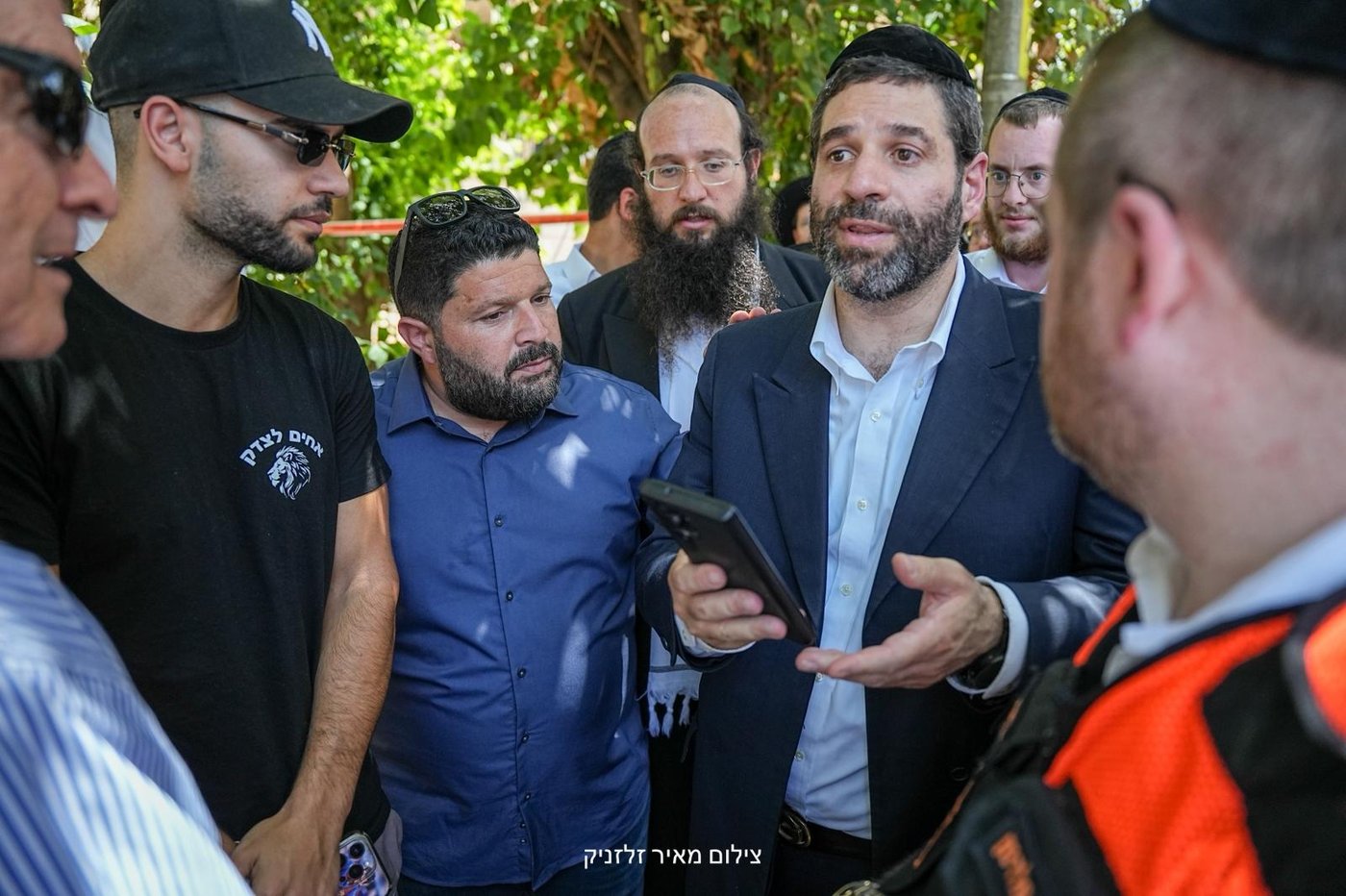 ההרס בזירת הנפילה בבני ברק
